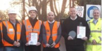 Awarded Kier Supply Chain SHE Award